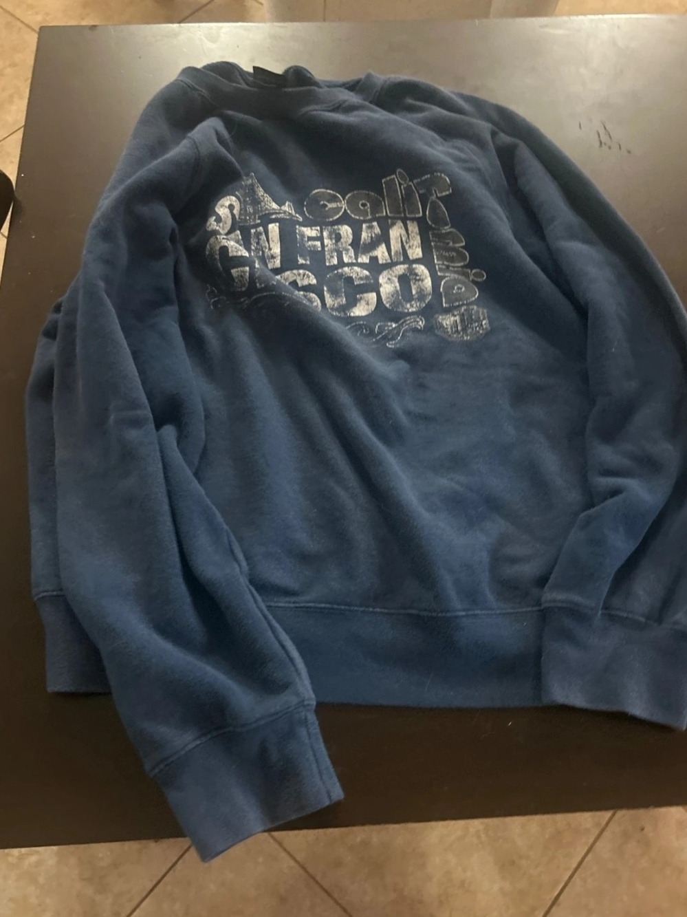 Blue Graphic Men’s Sweatshirt